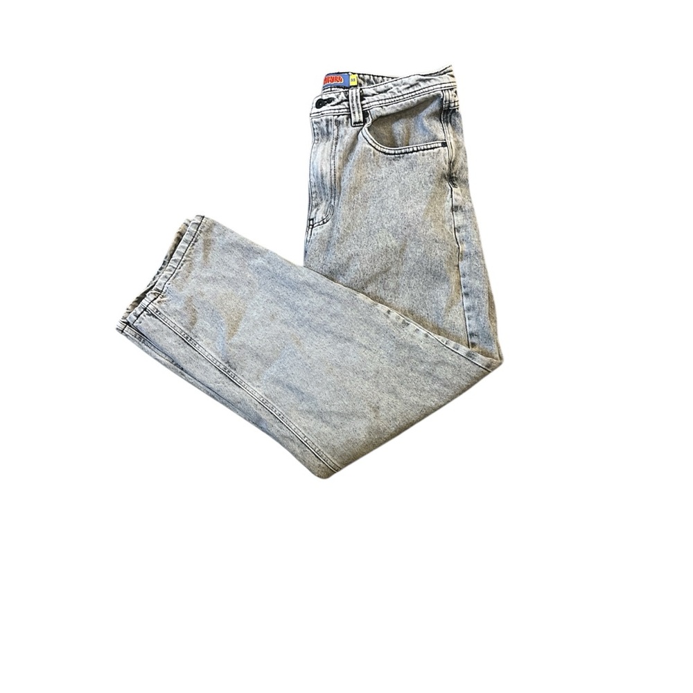 Vintage Empyre Baggy Relax Jeans Men’s Size 32x29 Stone Wash‎ Gray EUC